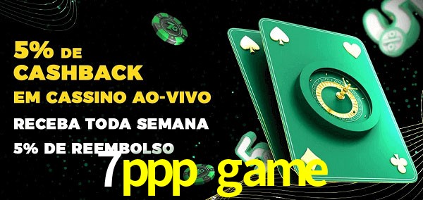 Promoções do cassino ao Vivo 7ppp game
